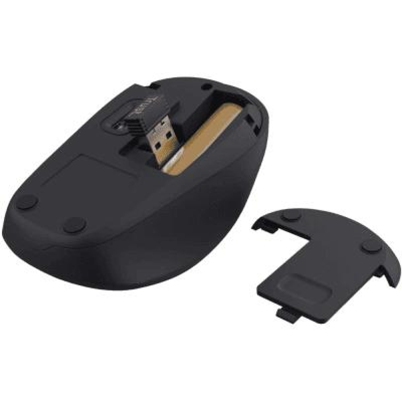 Беспроводная мышь Trust Yvi+ Silent Eco Wireless Blue (24551)