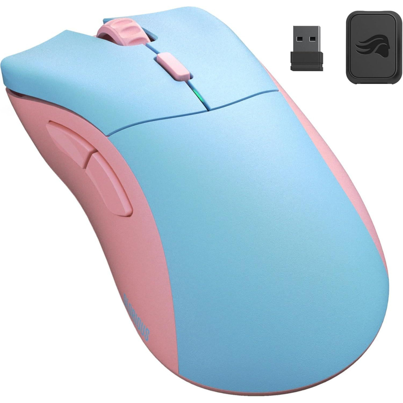 Мышь Glorious Model D Pro Skyline Wireless Gaming Mouse Pink/Blue Forge (GLO-MS-PDW-SKY-FORGE) Б/у