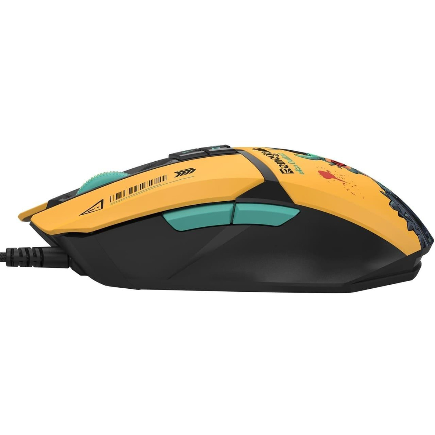 Мышь Bloody A4Tech W63 Max Renegade Sunset Yellow (W63 Max Renegade Sunset)