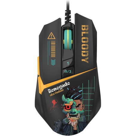 Миша Bloody A4Tech W63 Max Renegade Midnight (W63 Max Renegade Midnight)