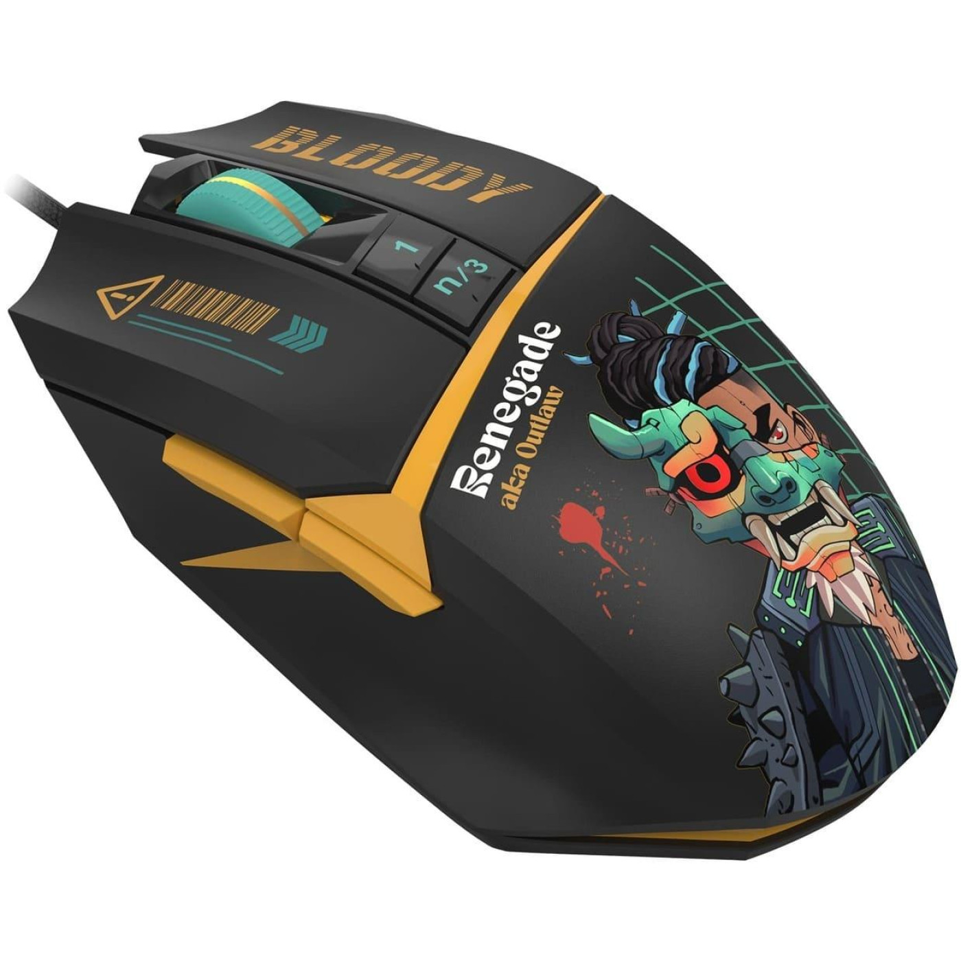 Мышь Bloody A4Tech W63 Max Renegade Midnight (W63 Max Renegade Midnight)