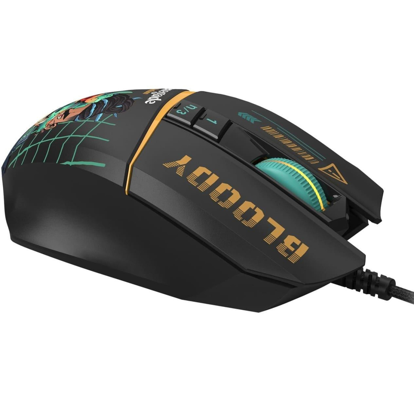 Мышь Bloody A4Tech W63 Max Renegade Midnight (W63 Max Renegade Midnight)