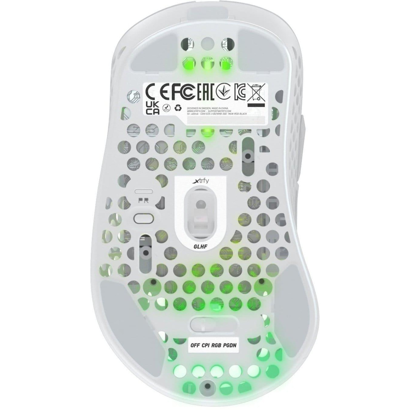 Мышь Cherry Xtrfy M4 White (M4W-RGB-WHITE)