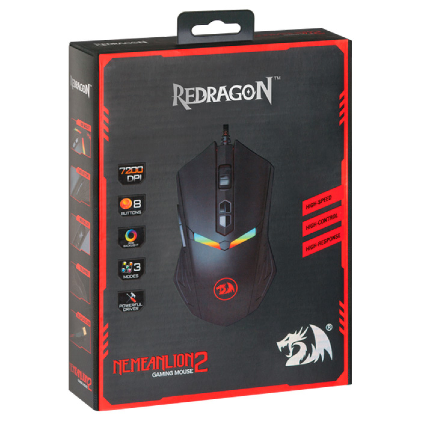 Мышь Redragon Nemeanlion 2 RGB Black (74511)