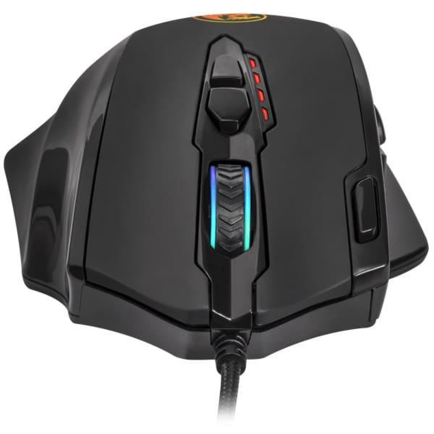 Мышь Redragon Impact RGB, игрова, 12400dpi., 24кн., чорна (78322)