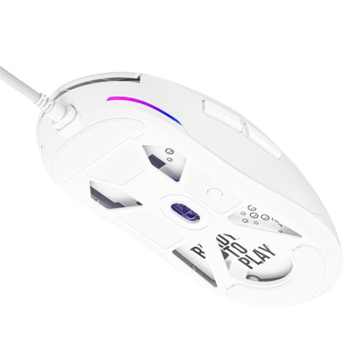 Мышь Lorgar MSA10 Ultralight Wired Gaming Mouse White (LRG-MSA10-WH)