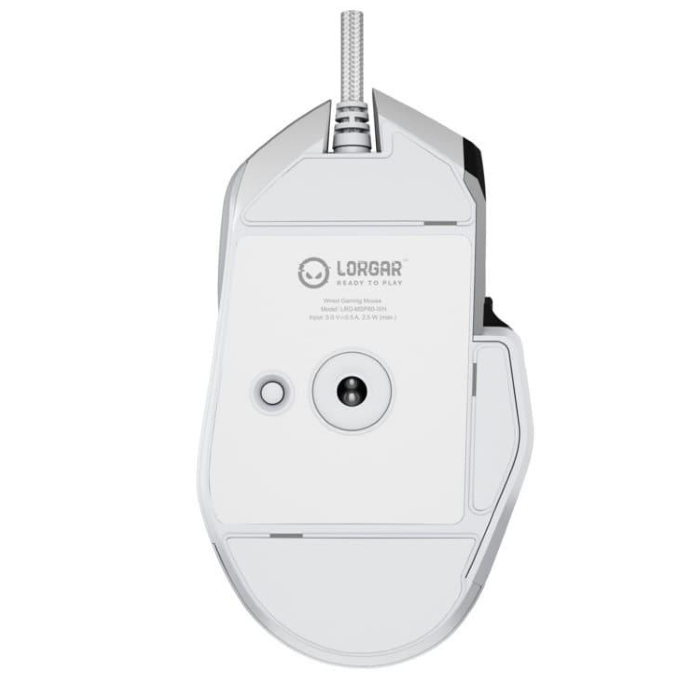 Мышь Lorgar MSP80 8000 Hz Gaming Mouse Pro White (LRG-MSP80-WH)