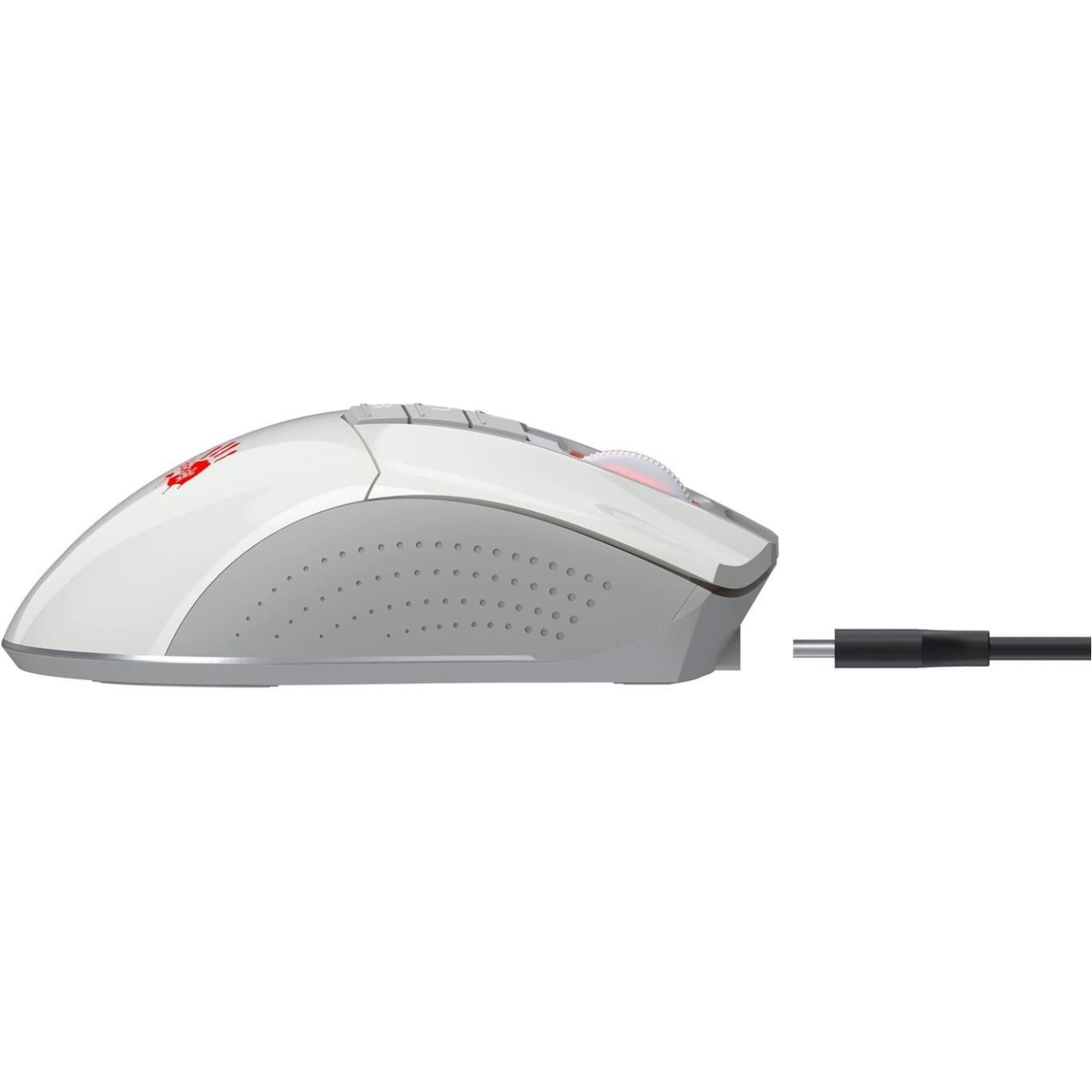 Мышь Bloody A4Tech R90 Plus White (R90 Plus (Greyish White))