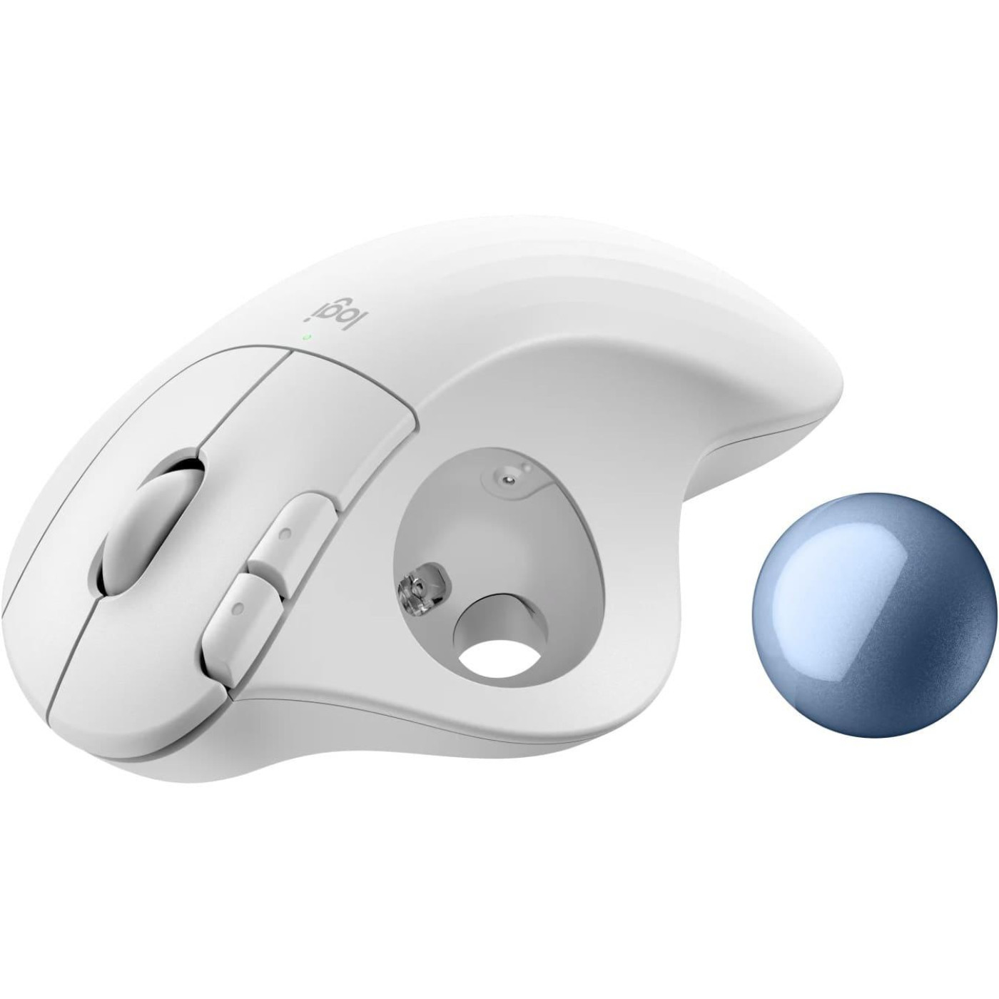 Мышь Logitech M575S Ergo Wireless Trackball Off-White (910-007030)