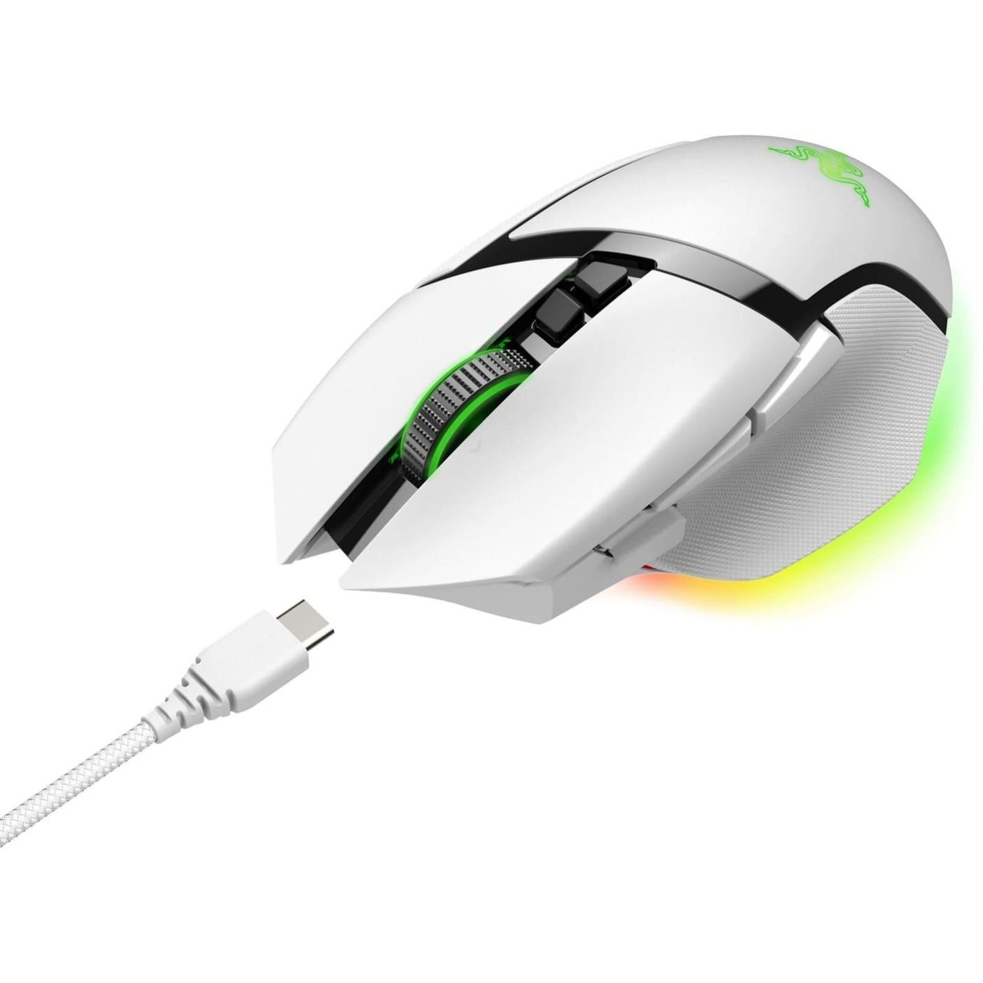 Миша Razer Basilisk V3 Pro 35K White (RZ01-05240200-R3G1)