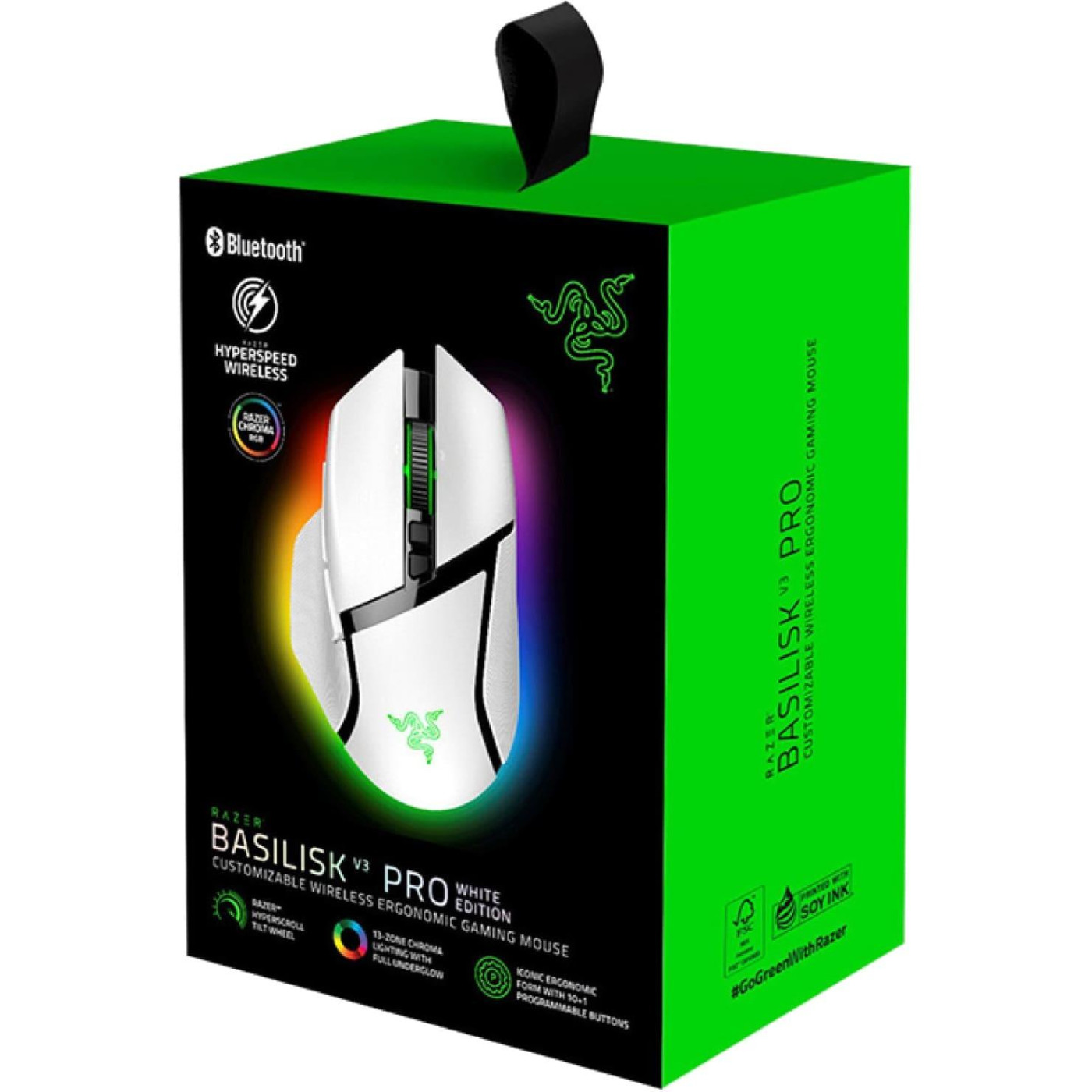 Миша Razer Basilisk V3 Pro 35K White (RZ01-05240200-R3G1)