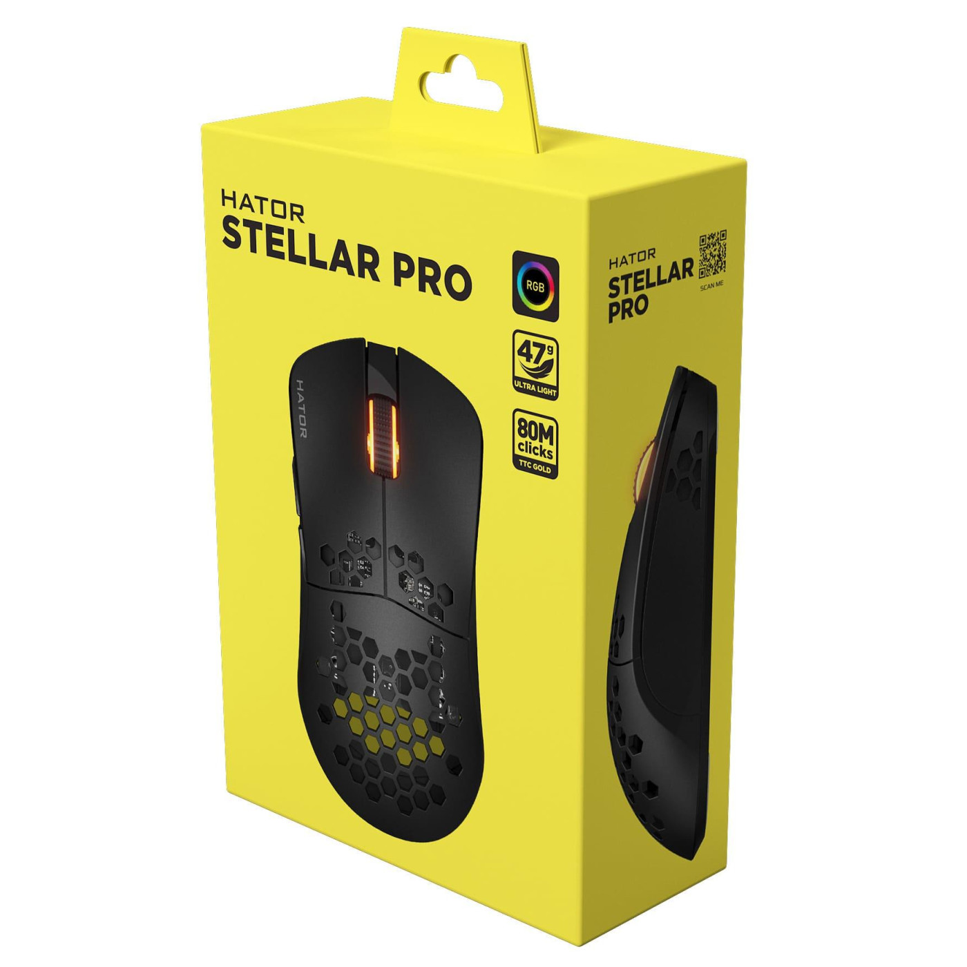 Миша HATOR Stellar PRO USB Black (HTM-540) Б/в