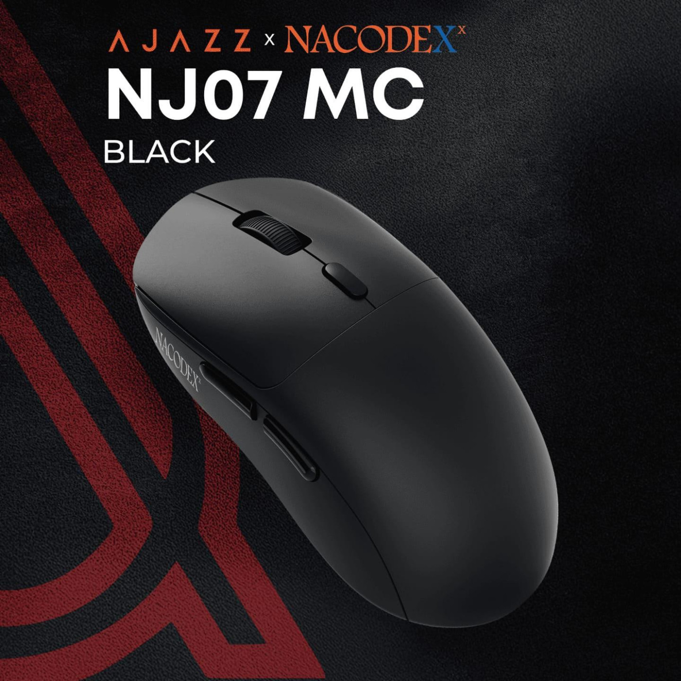 Мышь Ajazz x Nacodex NJ07 MC Black (NJ07-MC-B)