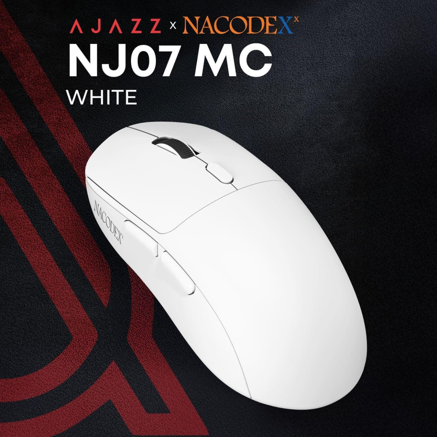 Миша Ajazz x Nacodex NJ07 MC White (NJ07-MC-W)