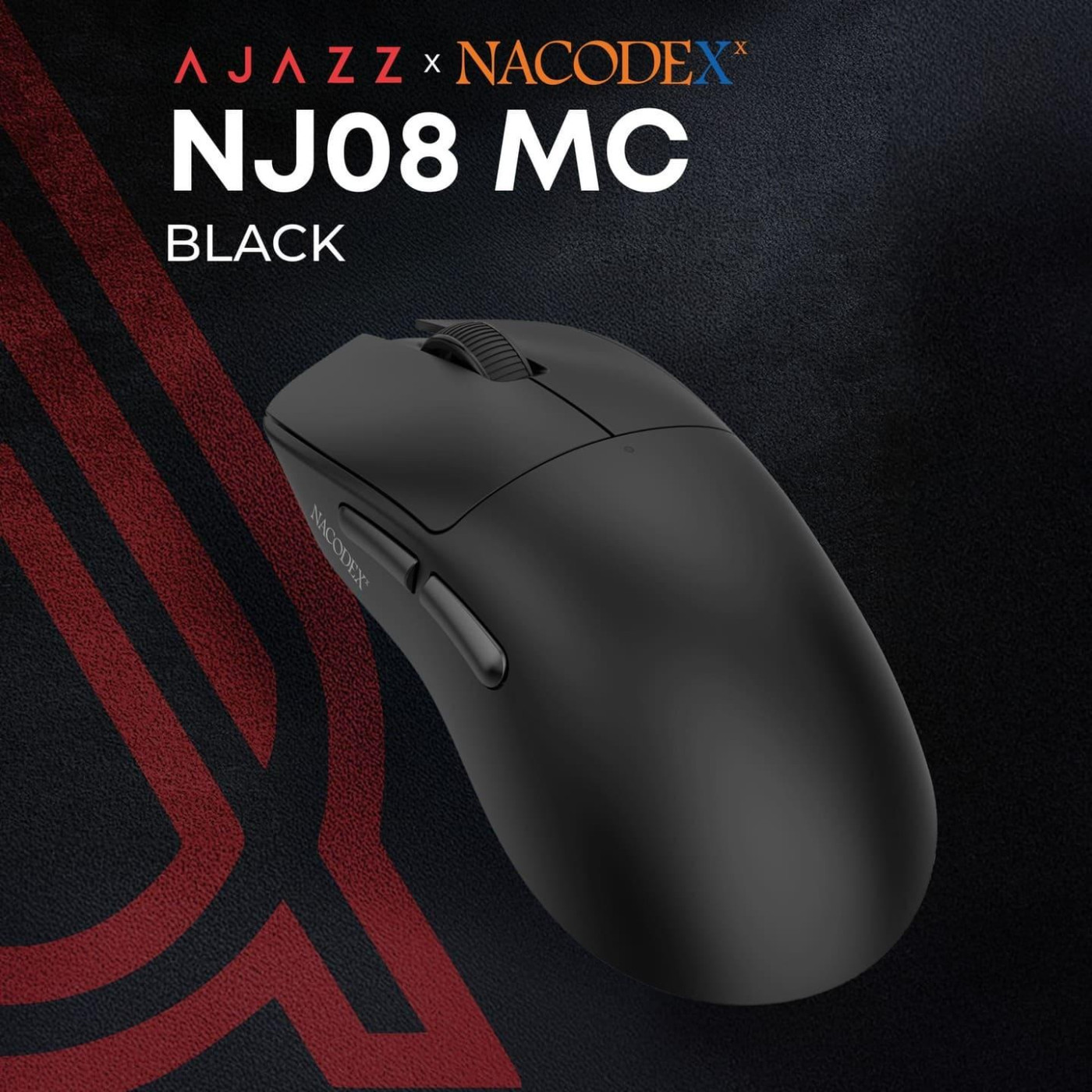 Миша Ajazz x Nacodex NJ08 MC Black (NJ08-MC-B)