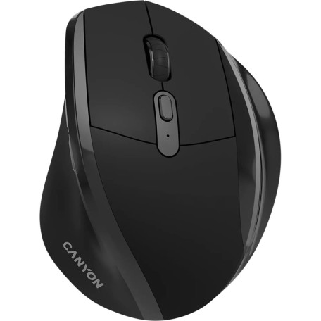 Миша Canyon OnClick 17 Ergonomic Wireless Black (CNE-CMSW17B)