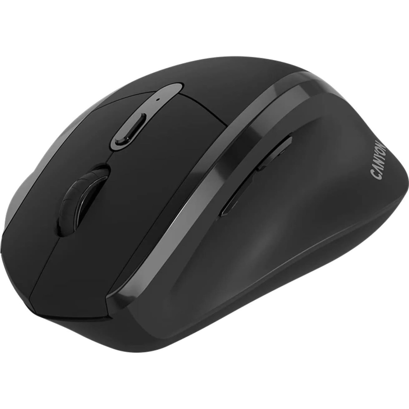 Миша Canyon OnClick 17 Ergonomic Wireless Black (CNE-CMSW17B)
