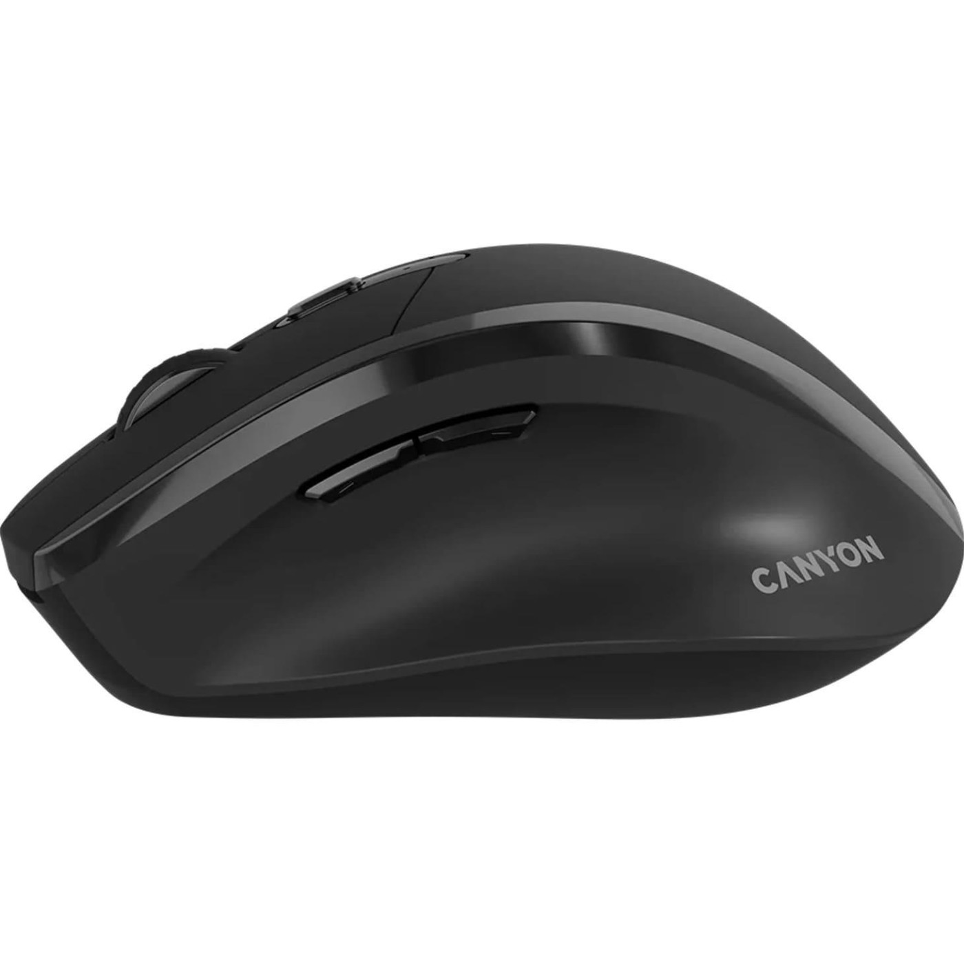 Миша Canyon OnClick 17 Ergonomic Wireless Black (CNE-CMSW17B)