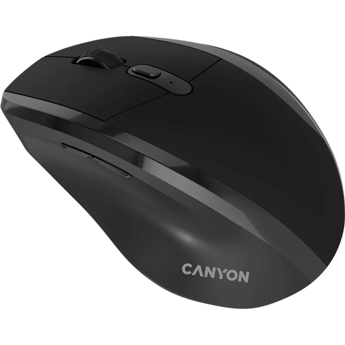 Миша Canyon OnClick 17 Ergonomic Wireless Black (CNE-CMSW17B)