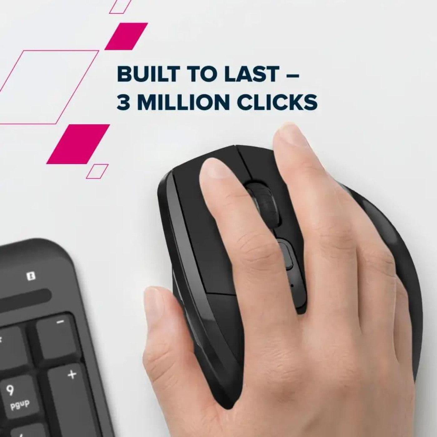 Миша Canyon OnClick 17 Ergonomic Wireless Black (CNE-CMSW17B)