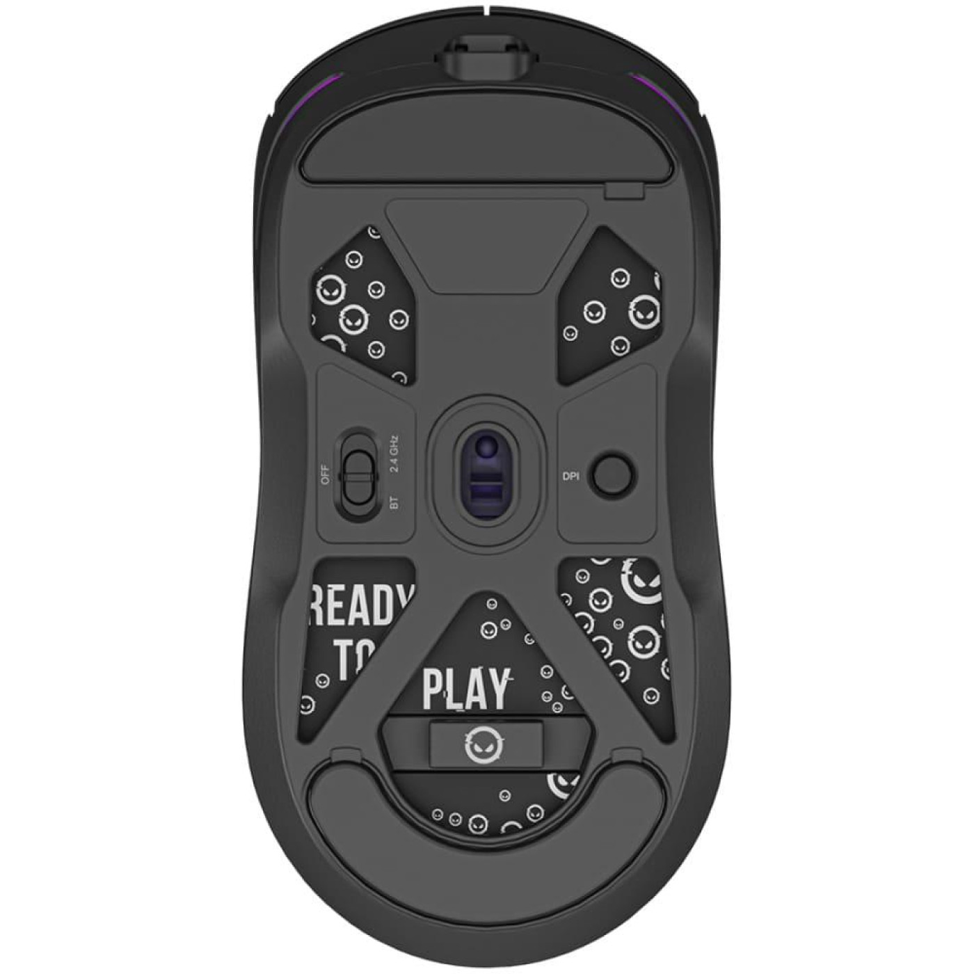 Мышь Lorgar MSA10W Ultralight Wireless Gaming Mouse Advanced Black (LRG-MSA10W-BK)