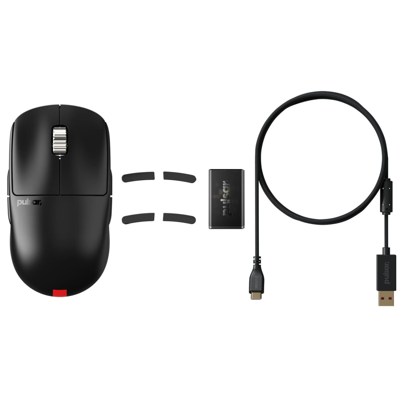 Мышь PULSAR X2A eS Size2 4K (8K Wired) Black (PX2AES21)