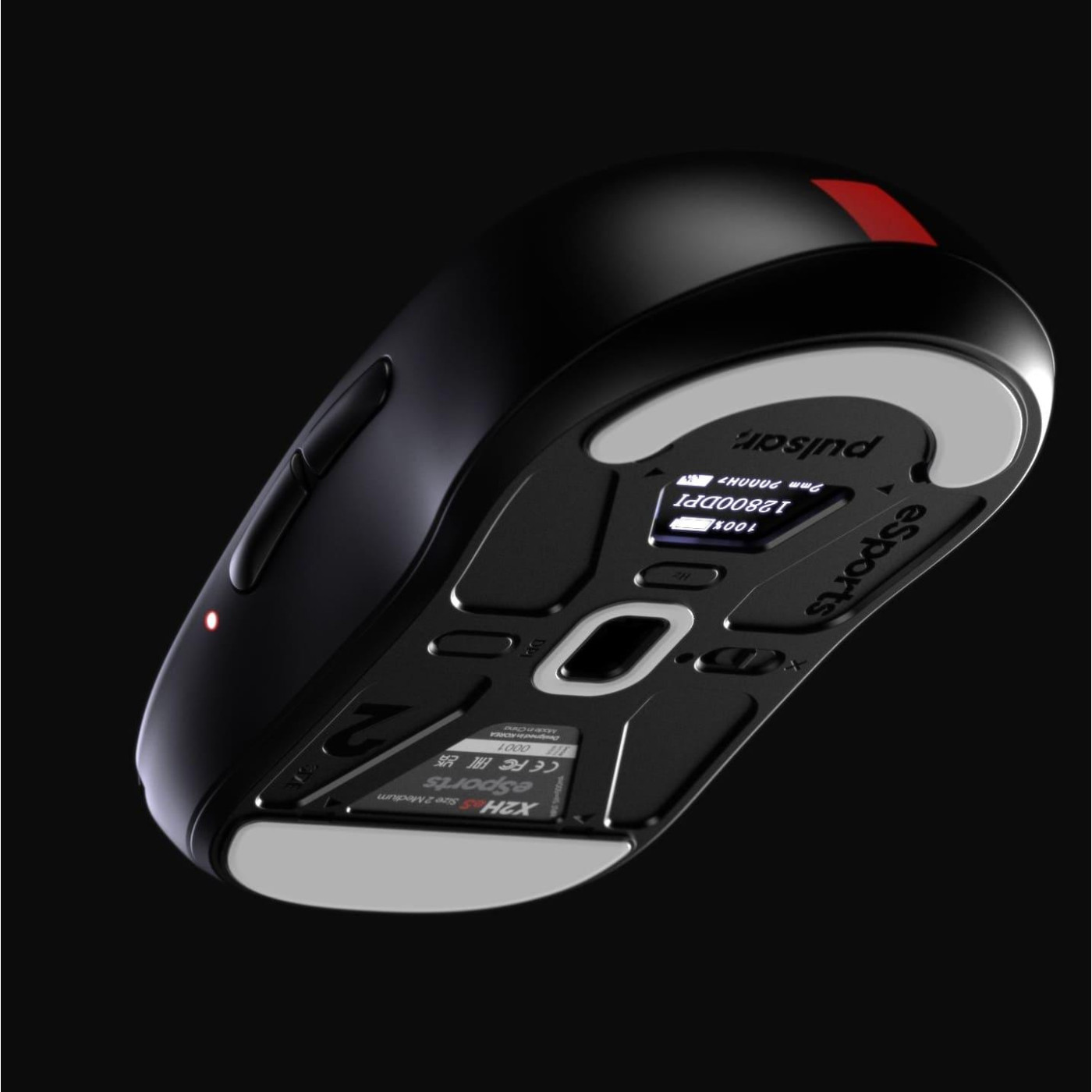 Мышь PULSAR X2H eS Size2 4K Black (PX2HES21)
