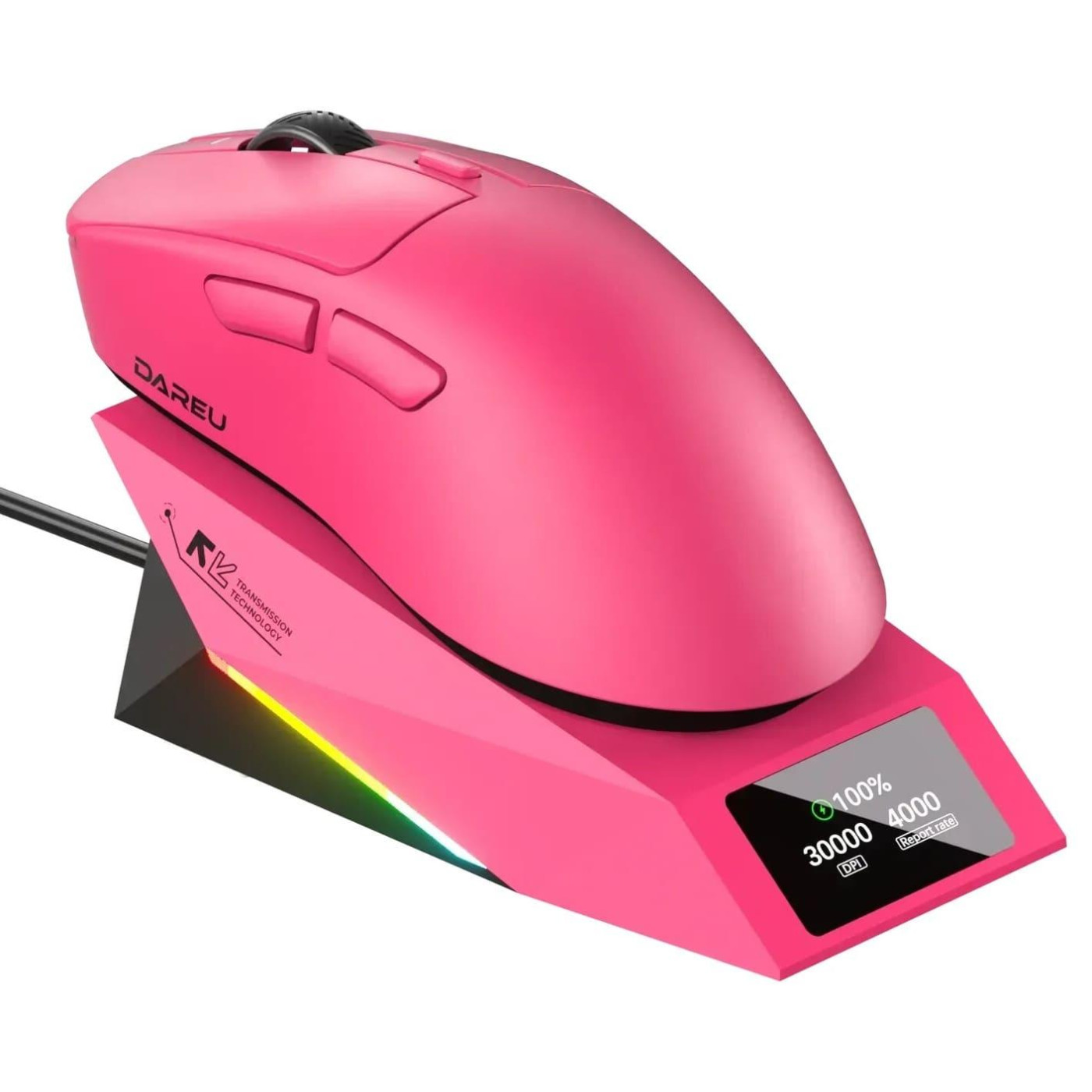 Миша DAREU AE7 Pro (8K) Magenta (MS-AE7P-MGN)