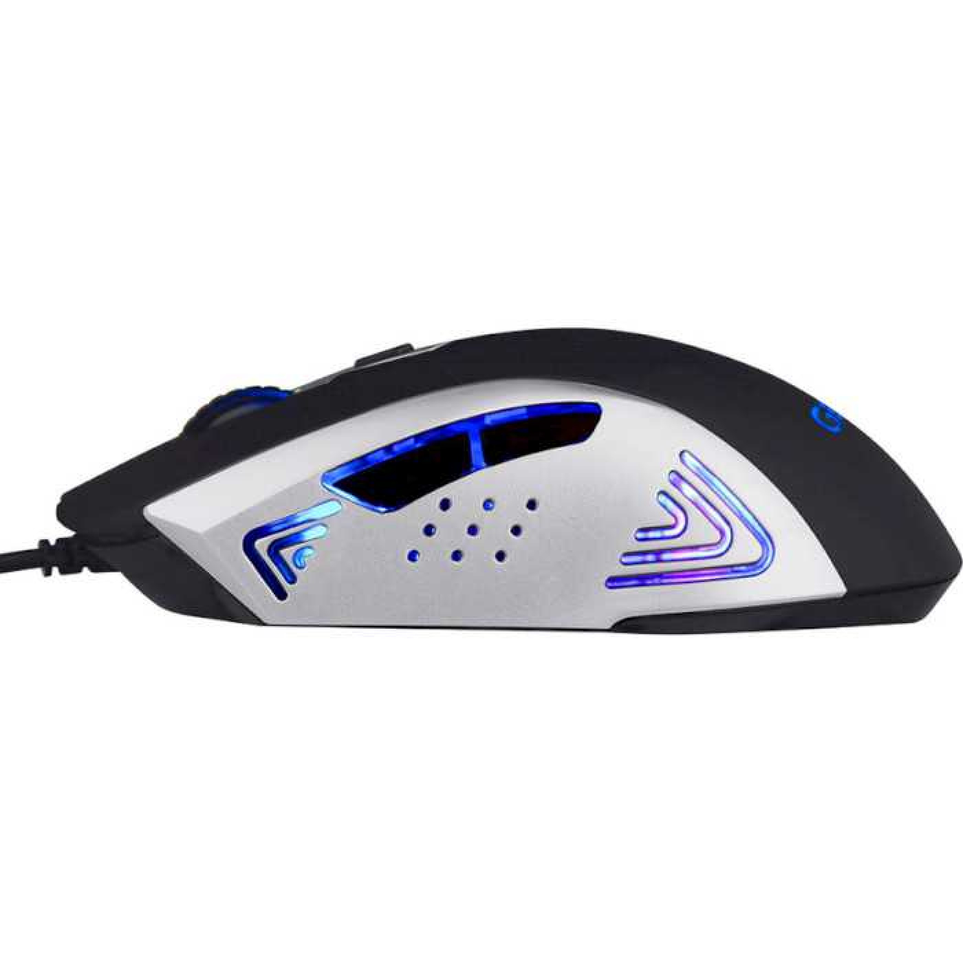 Мышь Gemix W100 USB Black/Gray + игрова поверхня (W100Combo)