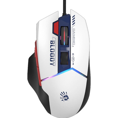 Миша Bloody W95 Ultra White Black (W95 Ultra (Sports Navy))
