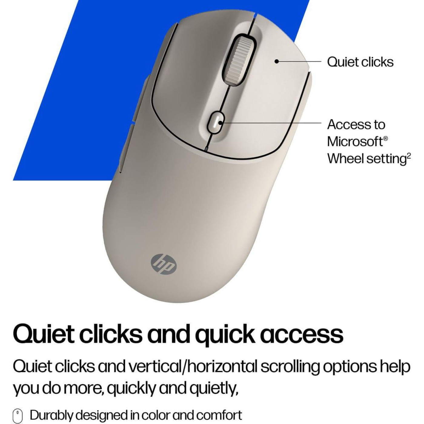 Мышь HP 400 Quiet Wireless Maple (AZ7B6AA)