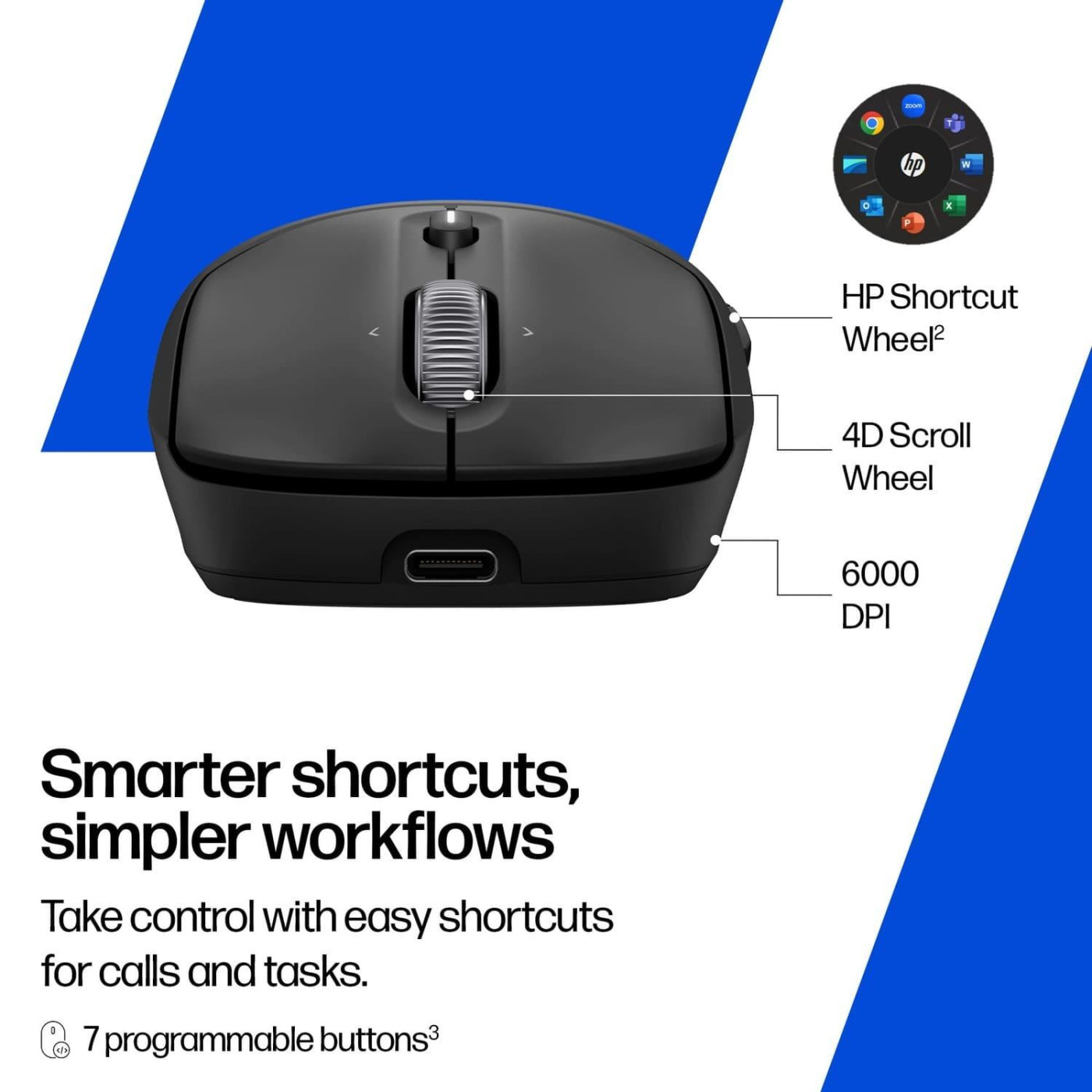 Мышь HP 700 Wireless Black (AZ7B0AA)