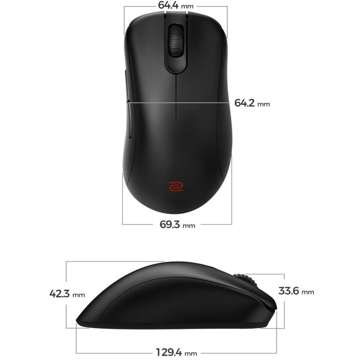 Мышь Zowie EC1-DW Black (9H.N4TBE.A2E)