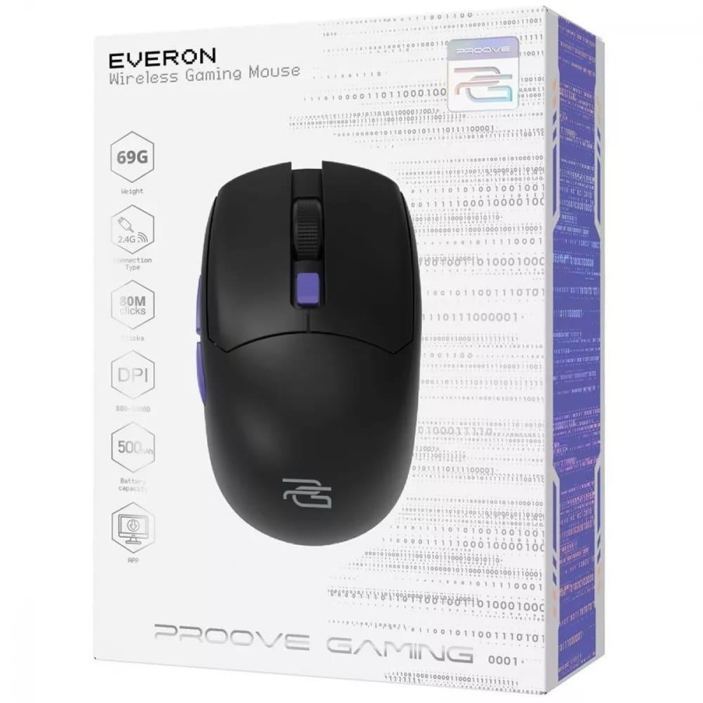 Миша Proove Gaming Everon Black (WMEV00022001)