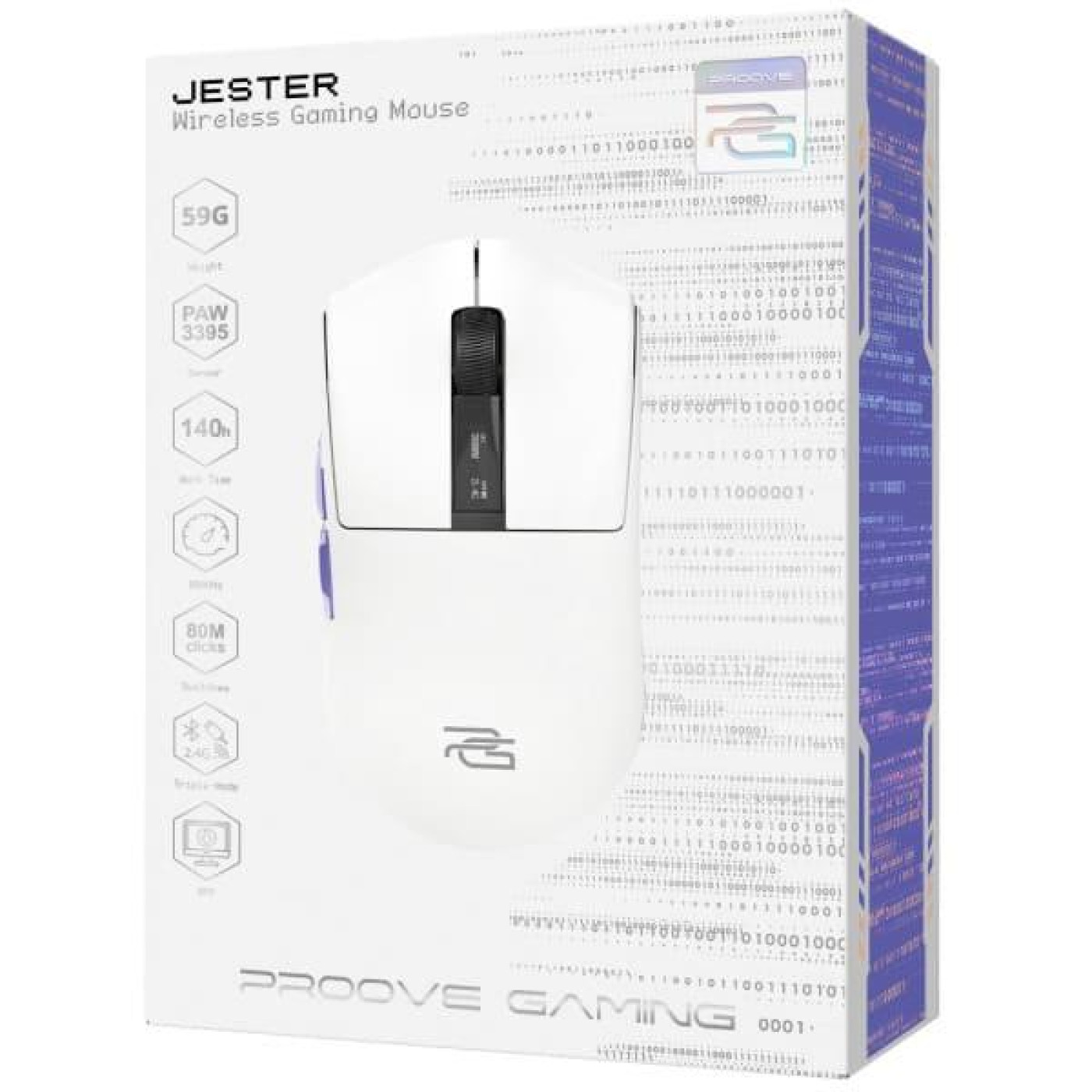 Мышь Proove Gaming Jester 8K White (WMJS00022002) U1