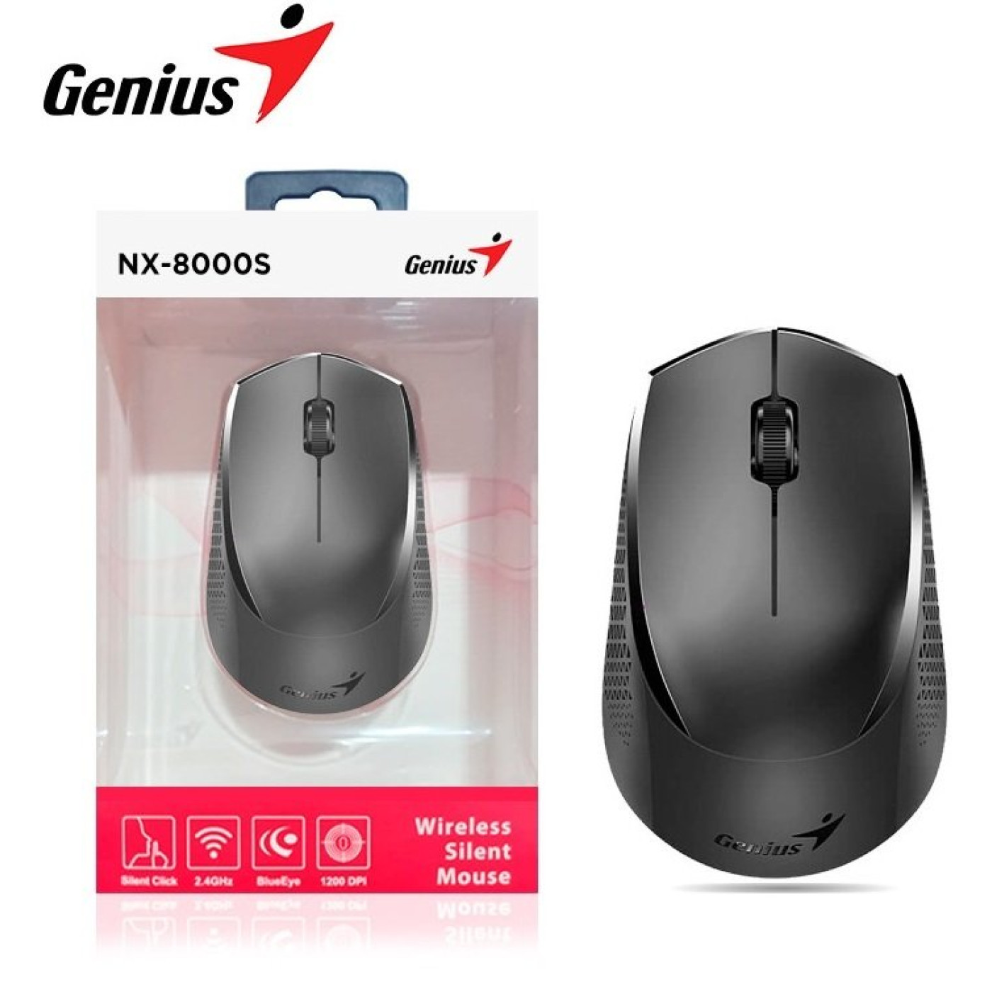 Мышь Genius NX-8000 Silent WL Black (31030025400)