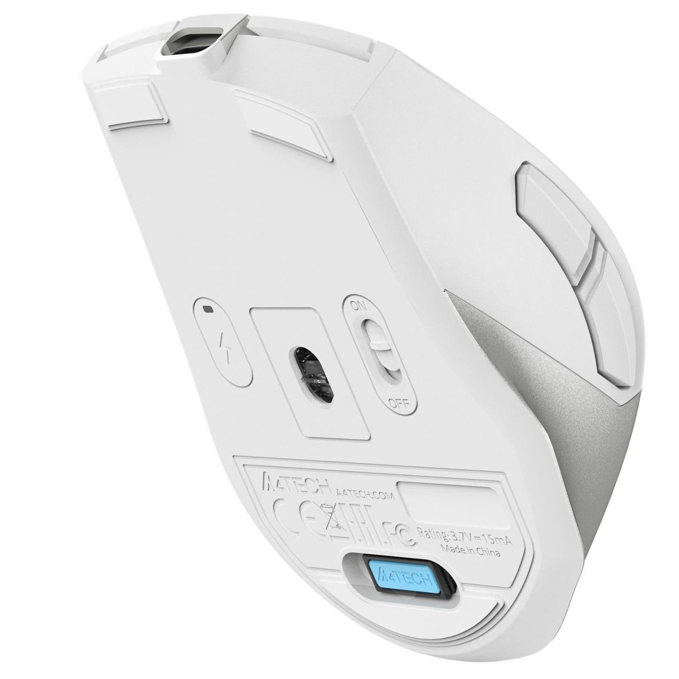 Мышь A4Tech Fstyler FB45CS Air2 (Silver White) (FB45CS AIR2 (SILVER WHITE))