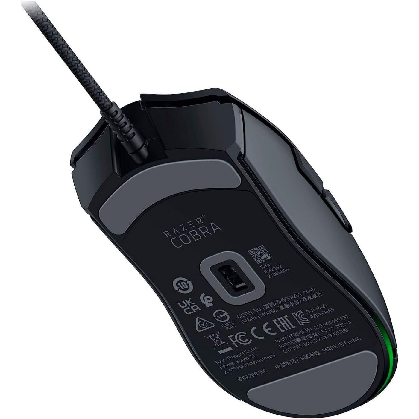 Миша Razer Cobra USB Black (RZ01-04650100-R3M1) U1