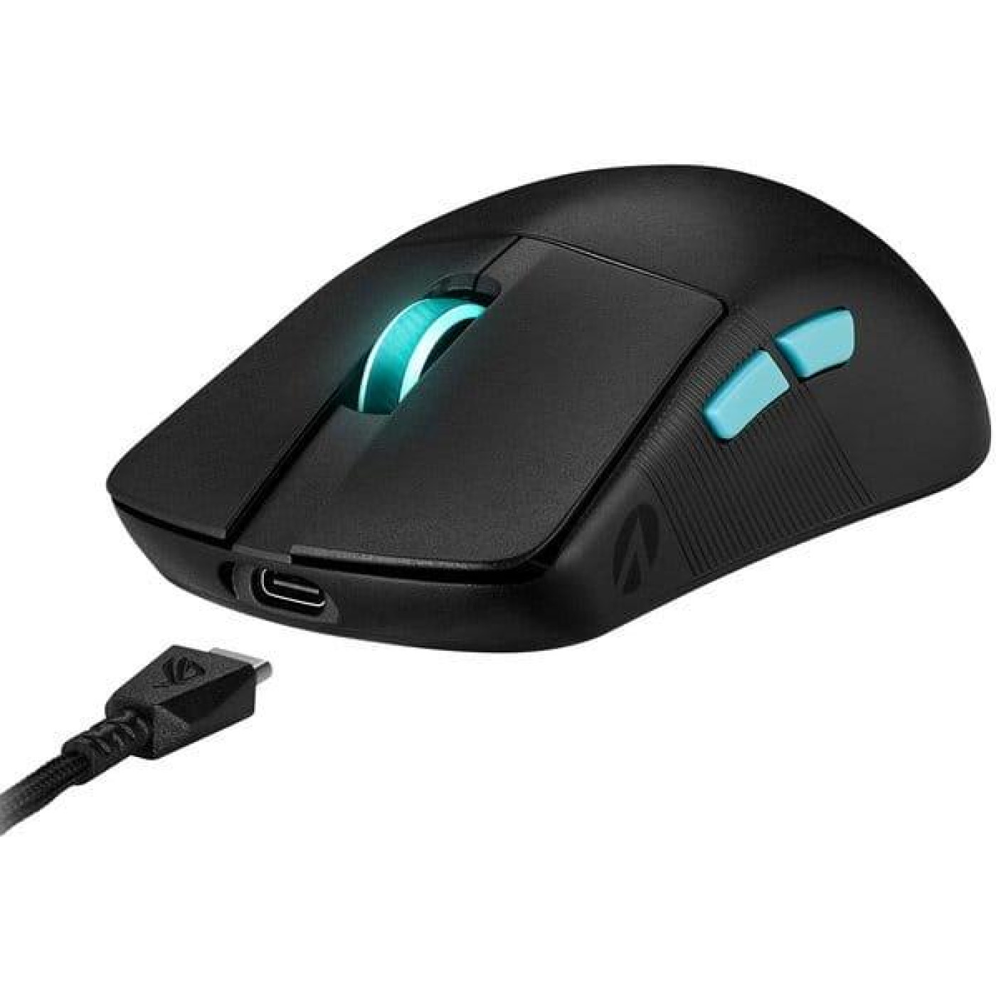 Бездротова миша ASUS ROG Harpe Ace Aim Lab Edition USB/WL/BT Black (90MP02W0-BMUA00)
