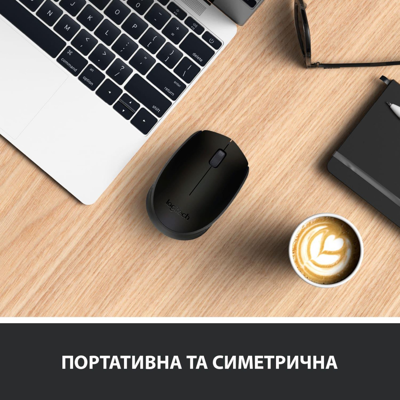 Бездротова миша Logitech M170 Wireless Grey (910-004642)