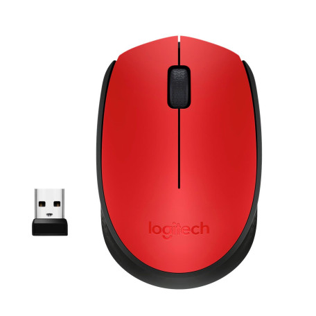 Бездротова миша Logitech M171 Wireless Black/Red (910-004641)