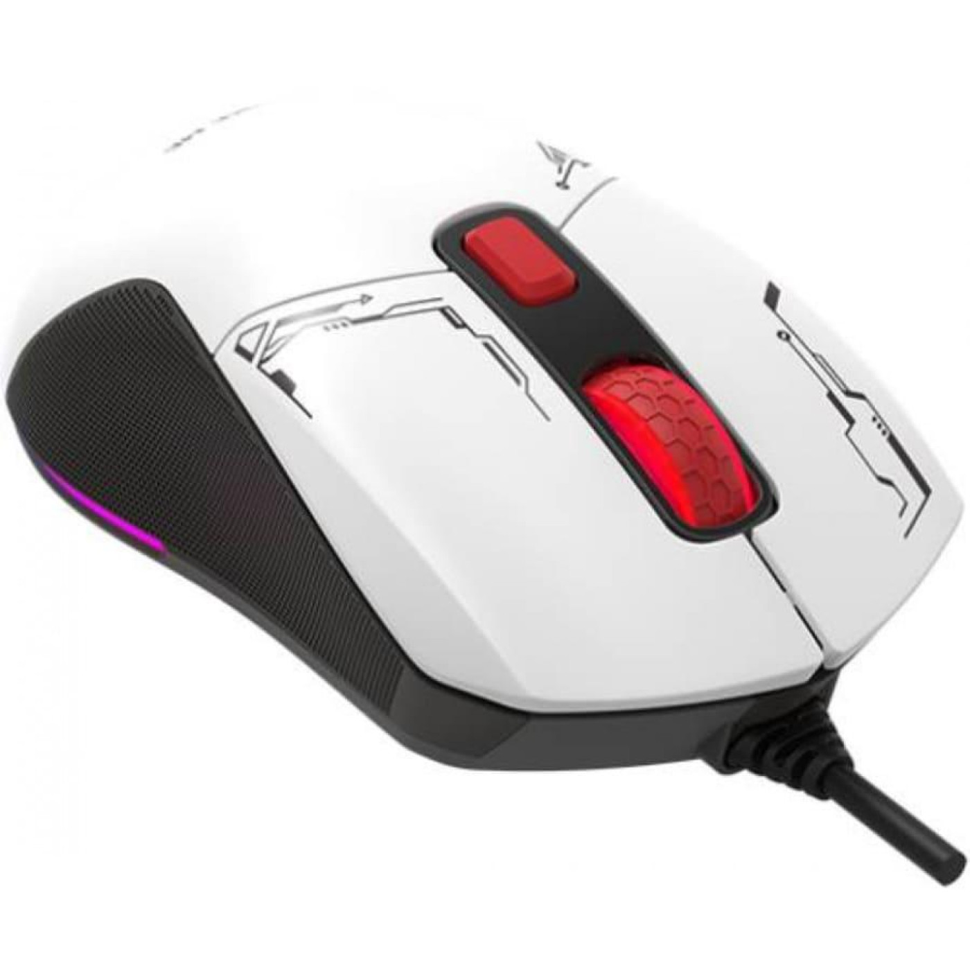 Мышь Xtrike Me GM-316 RGB White (GM-316W)