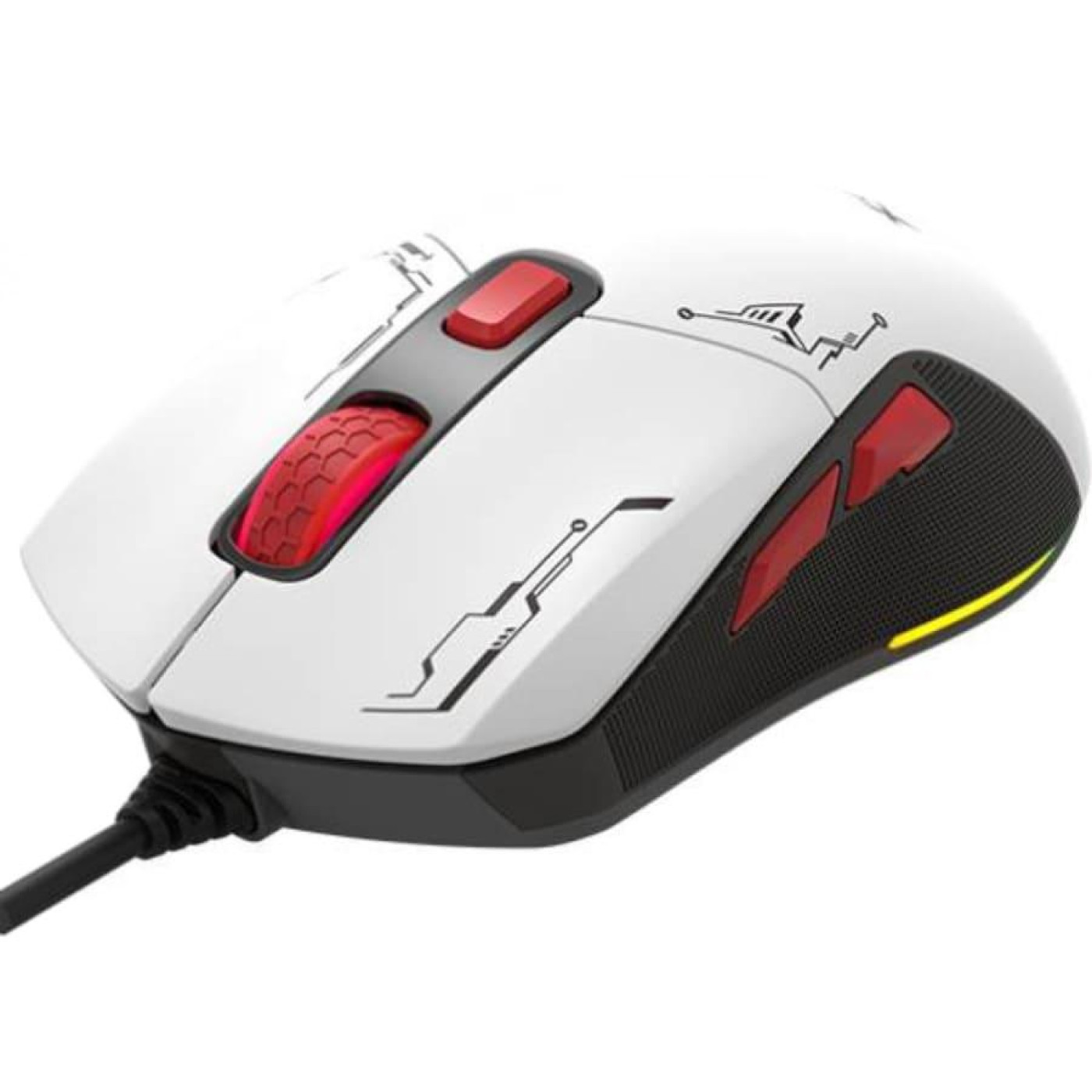 Мышь Xtrike Me GM-316 RGB White (GM-316W)
