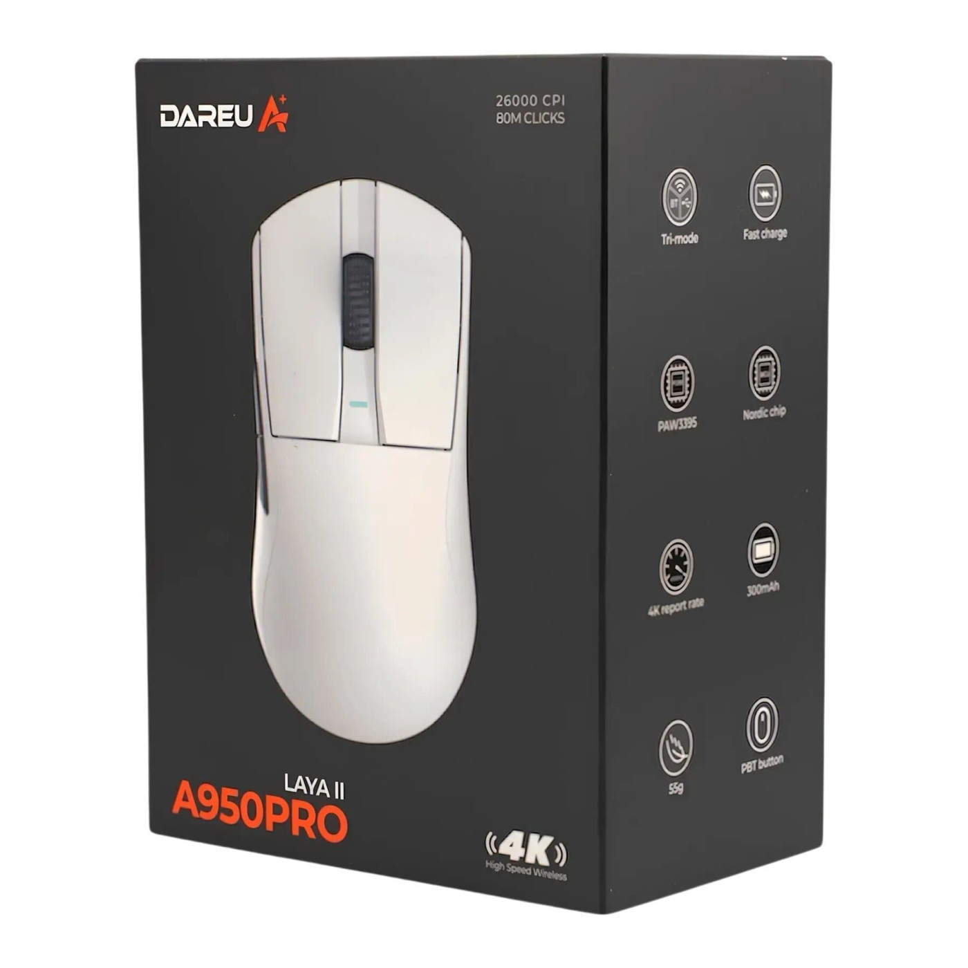 Миша DAREU A950 PRO White (MS-A950P-WT)