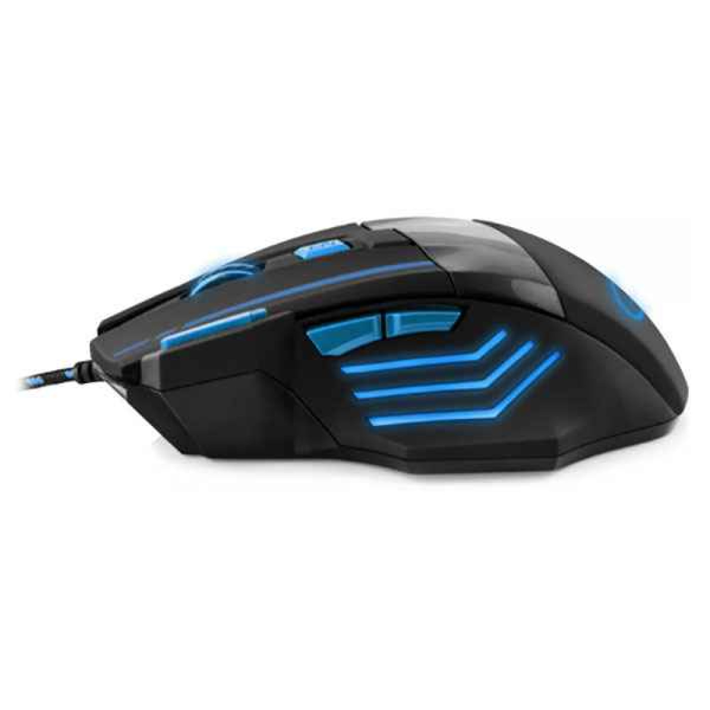 Миша Esperanza EGM201B Wolf USB Black-Blue (EGM201B)