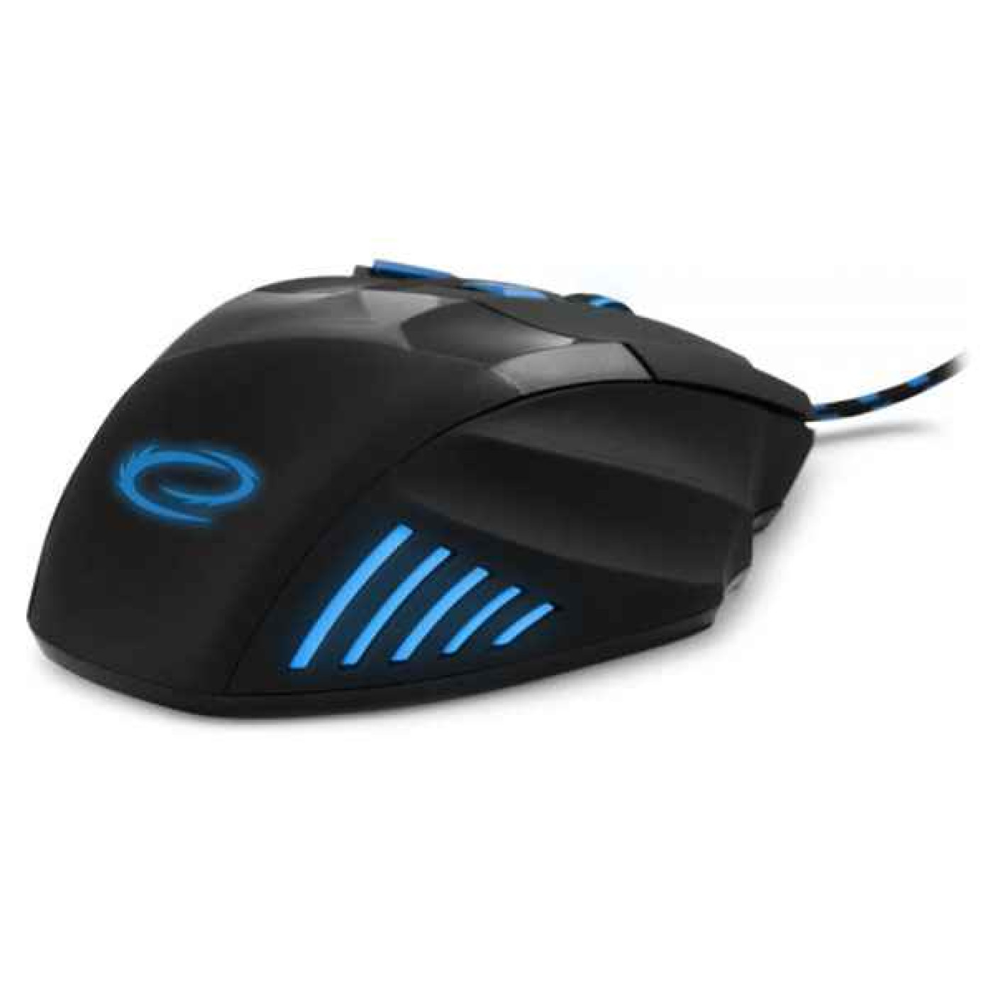 Миша Esperanza EGM201B Wolf USB Black-Blue (EGM201B)