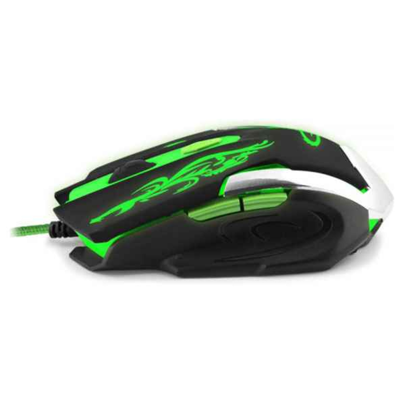 Миша Esperanza MX405 Cyborg USB Black-Green (EGM405)