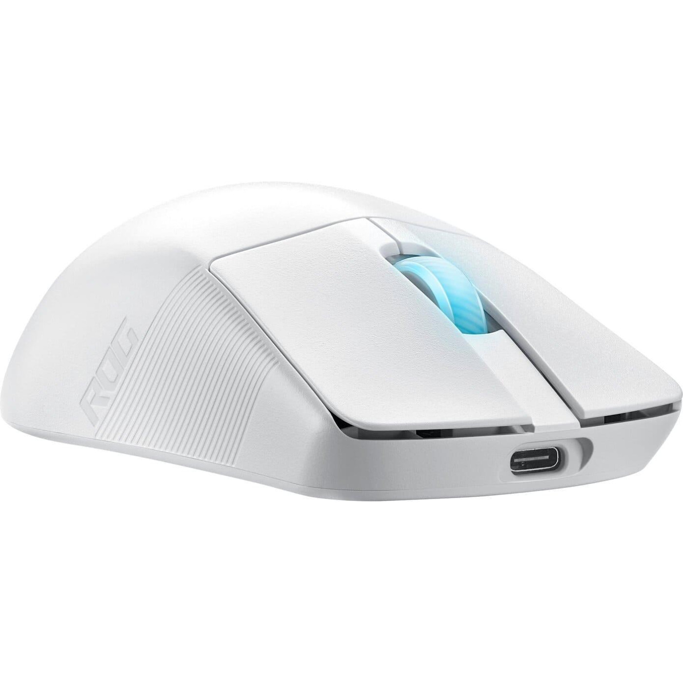 Бездротова миша ASUS ROG Harpe Ace Aim Lab Edition RGB USB-A/WL/BT White (90MP02W0-BMUA10)