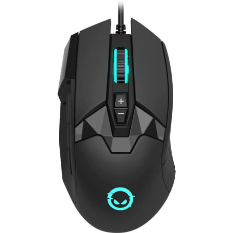 Миша Lorgar Stricter 579 RGB LCD USB Black (LRG-GMS579)