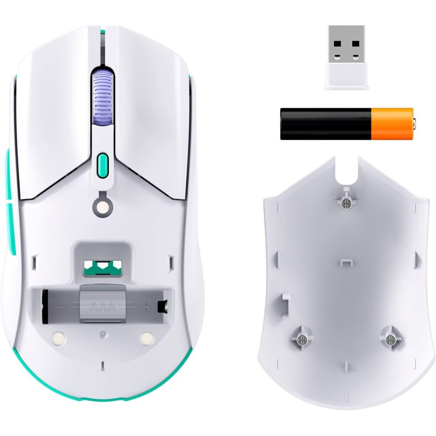 Бездротова миша HyperX Pulsefire Haste 2 Core Wireless White (8R2E7AA)